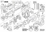 Bosch 3 601 F4E 200 Gsa 1300 Pce Reciprocating Saw 230 V / Eu Spare Parts